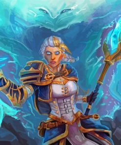 Cool Jaina Proudmoore Diamond Painting