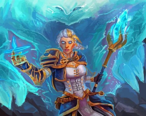 Cool Jaina Proudmoore Diamond Painting