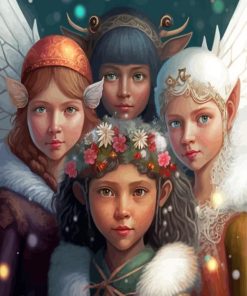 Cute Fairy Angels Diamond Painting