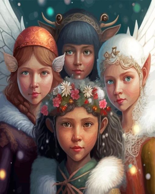 Cute Fairy Angels Diamond Painting