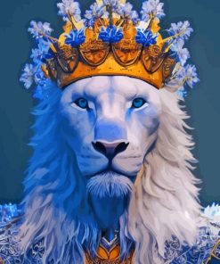 Lion Prince Diamond Painting