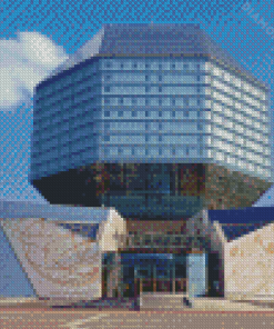 Minsk National Library Of Republic Of Belarus Diamond Painting