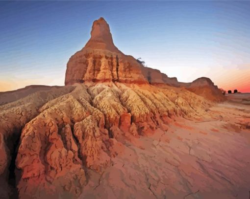 Mungo National Park Australian Outback Diamond Painting