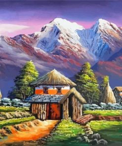 Nepal Landscape Diamond Painting