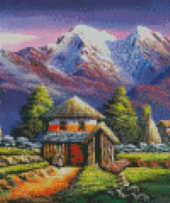 Nepal Landscape Diamond Painting