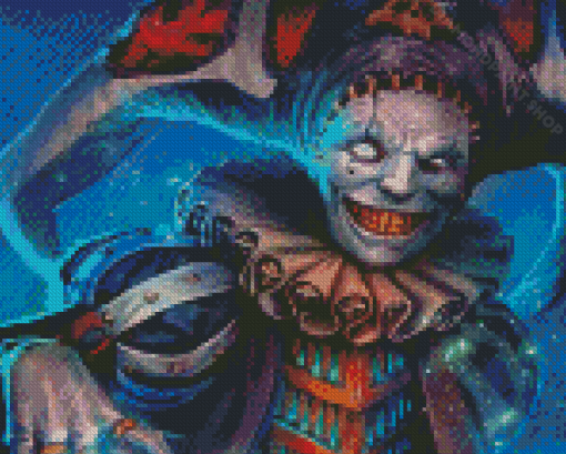 Scary Clown Diamond Painting