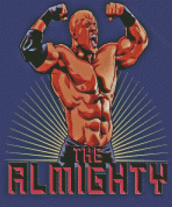 Strong Bobby Lashley Art Diamond Painting