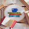 Teacup Books Cross Stitch Diamond Painting