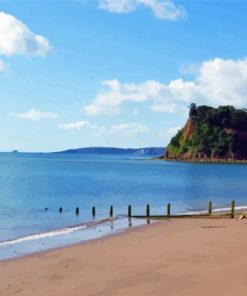 Teignmouth Beach Diamond Painting