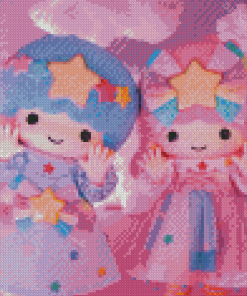 The Little Twin Stars Diamond Painting