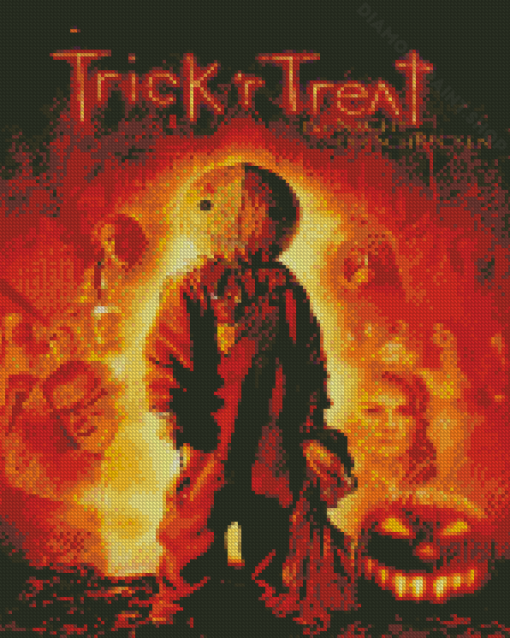 Trick R Treat The Movie Poster Diamond Painting