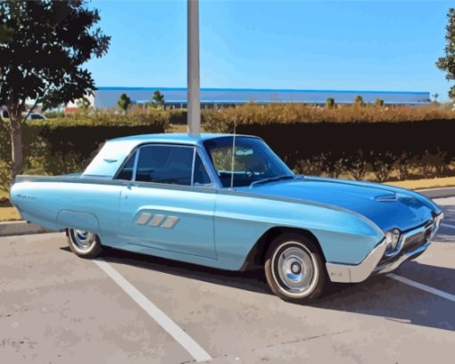 1963 Ford Thunderbird Diamond Painting