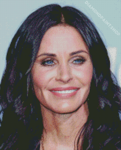 Actress Courteney Cox Diamond Painting