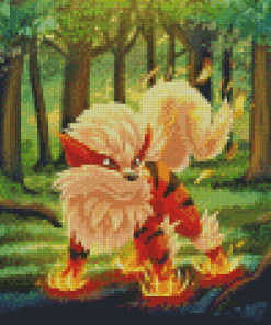 Aesthetic Arcanine Diamond Painting