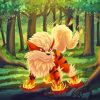 Aesthetic Arcanine Diamond Painting