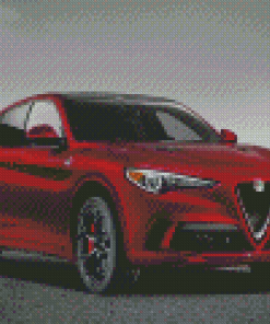 Alfa Rome Stelvio Diamond Painting