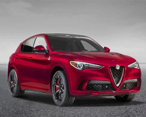 Alfa Rome Stelvio Diamond Painting