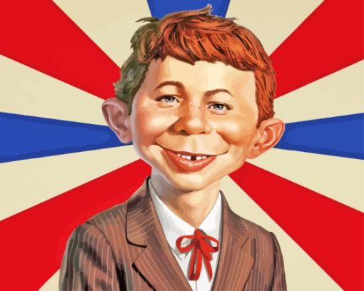 Alfred E Neuman Mad Diamond Painting