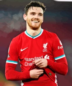 Andy Robertson Liverpool Footballer Diamond Painting