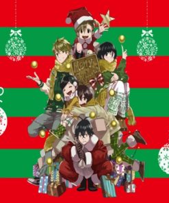 Barakamon Christmas Poster Diamond Painting