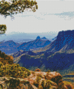 Big Bend National Park Landscape Diamond Painting