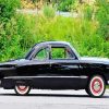 Black 49 Ford Coupe Side View Diamond Painting