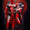 Deadpool And Harley Quinn Diamond Painting