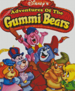 Disney Gummi Bears Adventure Animation Diamond Painting