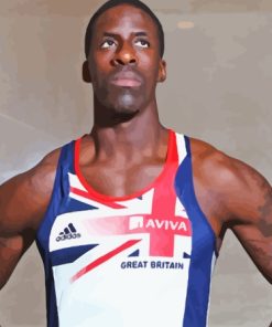 Dwain Chambers British Champion Diamond Painting