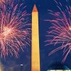Fireworks At Washington Monument Diamond Painting