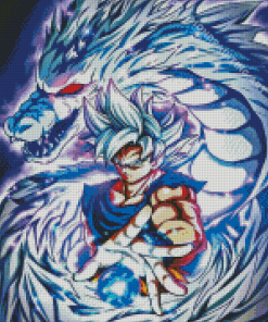 Goku Mui Dragon Ball Z Diamond Painting