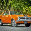 Golden Holden Monaro Car Diamond Painting