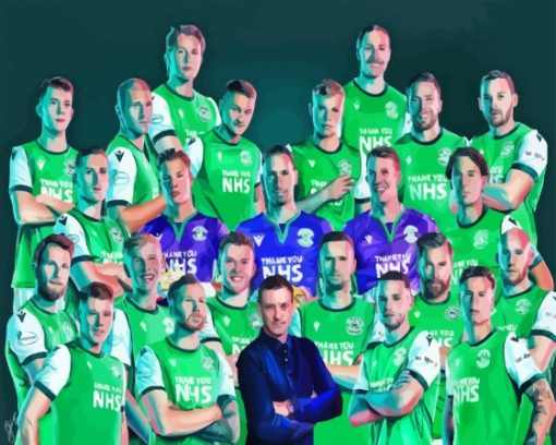 Hibernian Football Club Team Diamond Painting