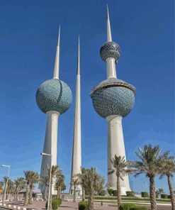 Kuwait Towers Diamond Painting