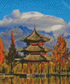 Lijiang Landscape Diamond Painting