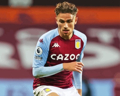 Matty Cash Aston Villa Diamond Painting