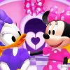 Minnie Mouse And Daisy Duck Animation Diamond Painting