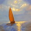 Night Sail Art Diamond Painting