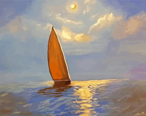 Night Sail Art Diamond Painting