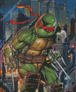 Raphael TMNT Character Diamond Painting