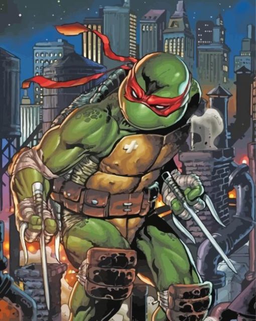 Raphael TMNT Character Diamond Painting