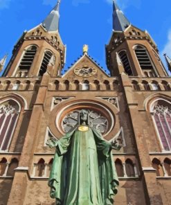 Saint Joseph Church In Tilburg Diamond Painting