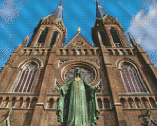 Saint Joseph Church In Tilburg Diamond Painting