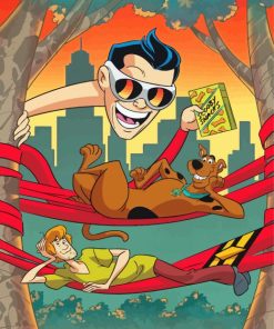 Scooby Doo Plastic Man Diamond Painting