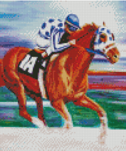 Secretariat Diamond Painting