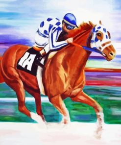 Secretariat Diamond Painting