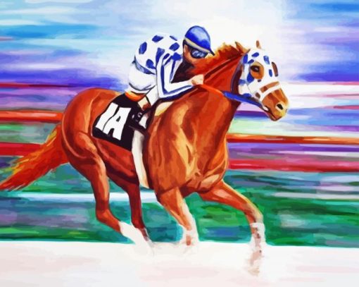 Secretariat Diamond Painting