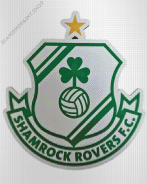 Shamrock Rovers Logo Diamond Painting