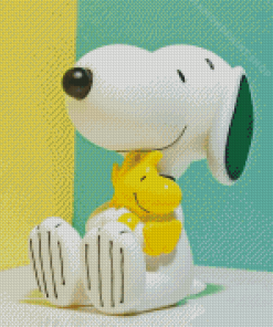 Snoopy And Woodstock Diamond Painting