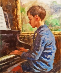 Stanhope Forbes The Young Pianist Diamond Painting